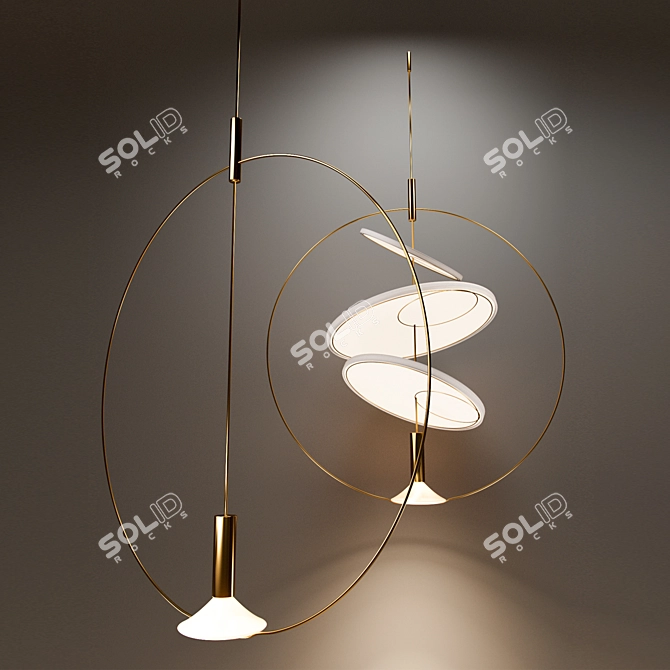 Formafantasma Magnifier Lamp: Illuminate with Style 3D model image 4