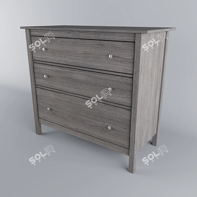 Versatile Chest of Drawers - 3DS Max 2014, FBX, OBJ 3D model image 3