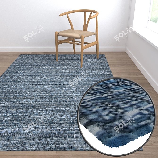 Luxury Carpets Collection 3D model image 5