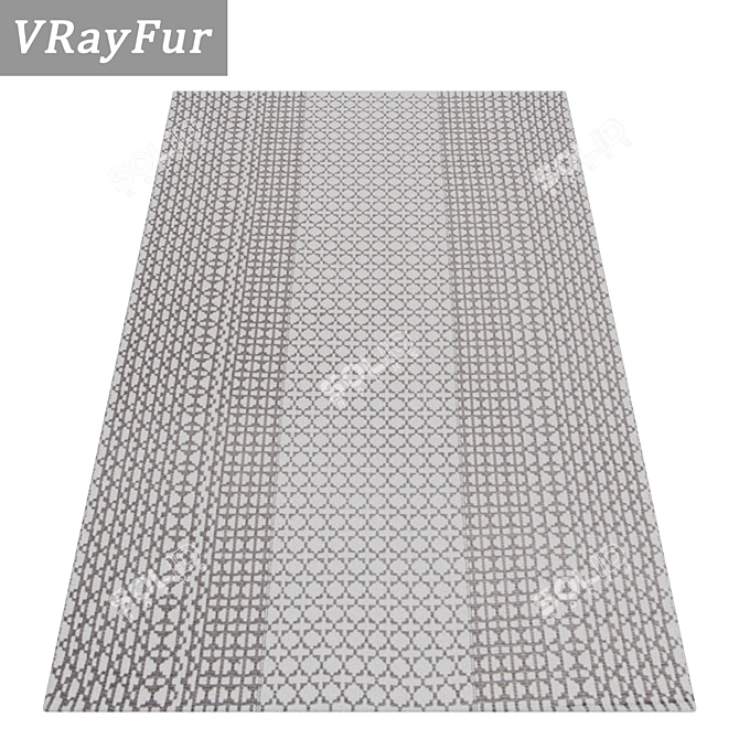 Title: Luxury Carpet Set - Premium Textures 3D model image 2