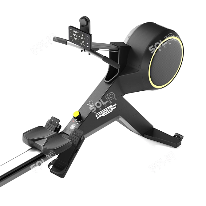 Ultimate Rowing Experience: Technogym SKILLROW 3D model image 2