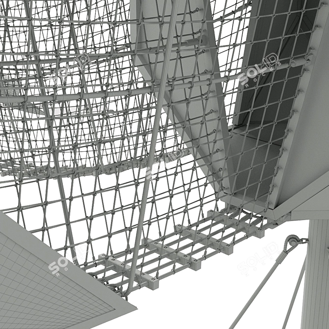 Sky Walk: Exciting Rope Climbing & Slide Playground 3D model image 3