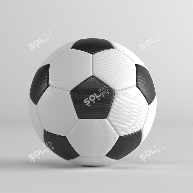 Multi-Sport Ball Set: Volleyball, Basketball & Soccer 3D model image 3