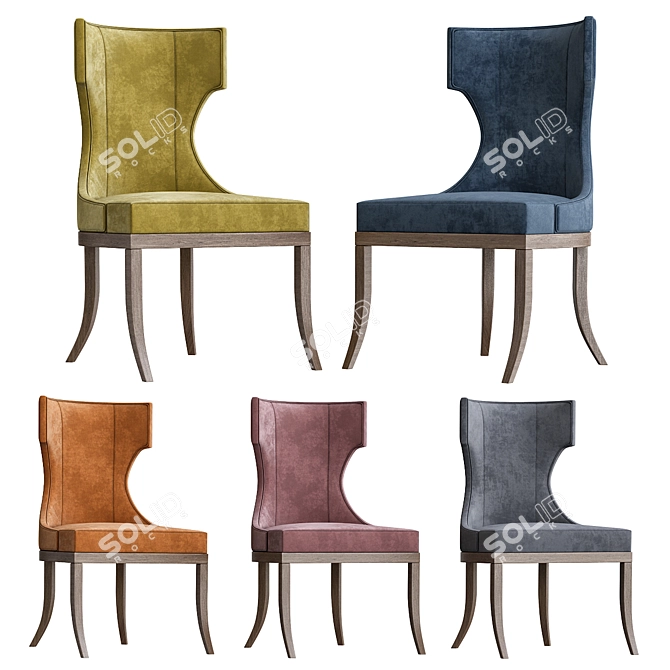 Elegant Jasmin Chair for Home 3D model image 1