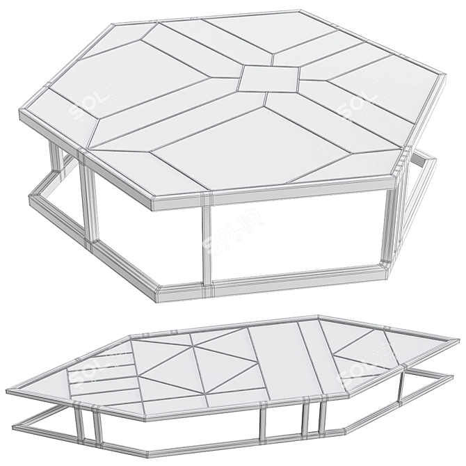 Serena Confalonieri Santissimi II: Exquisite Elegance 3D model image 2