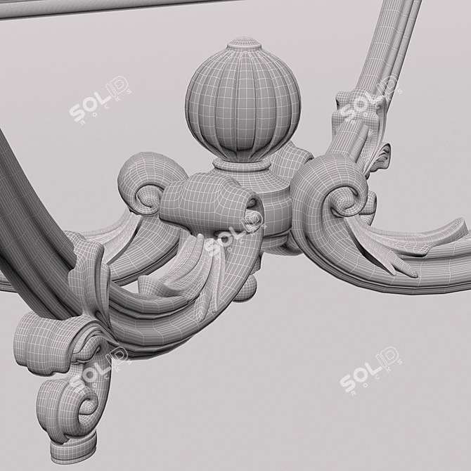 Elegant Roberto Giovannini Coffee Table 3D model image 3