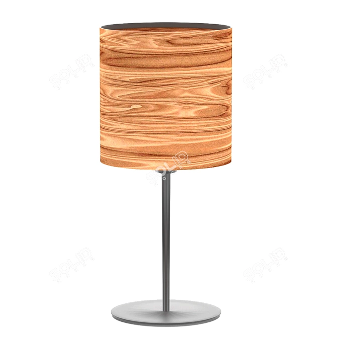 Elegant 400mm Table Lamp 3D model image 1