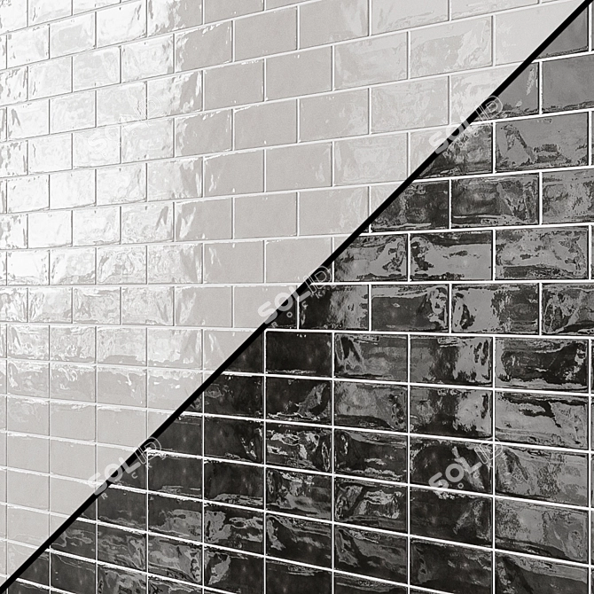 EQUIPE SPLENDOURS Ceramic Wall Tiles 3D model image 1
