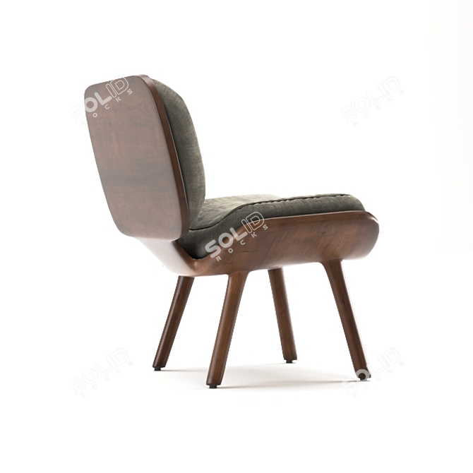 Compact Max Chair 3D model image 3
