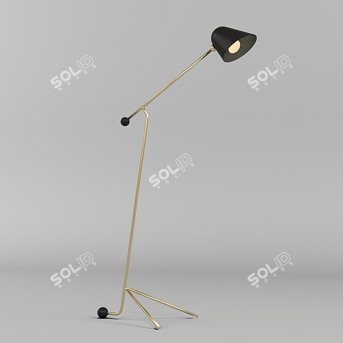 TATO Italia Beghina Terra Floor Lamp 3D model image 1