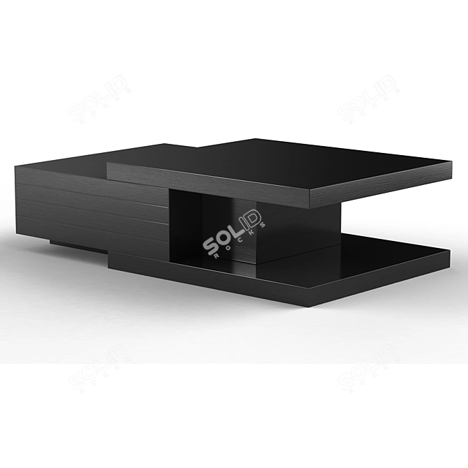 Elegant Weber Coffee Table 3D model image 1