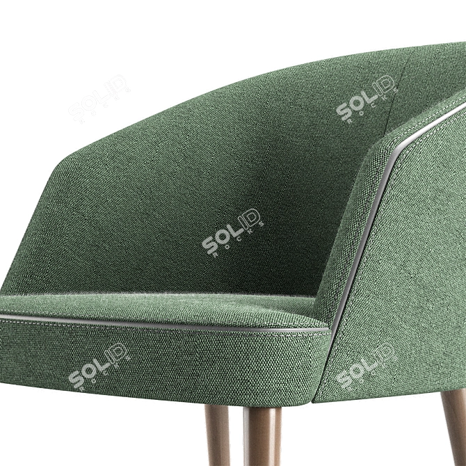 Pace: Stylish and Compact Chair 3D model image 4