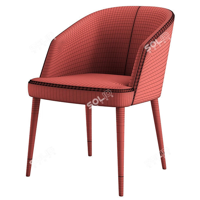 Pace: Stylish and Compact Chair 3D model image 5