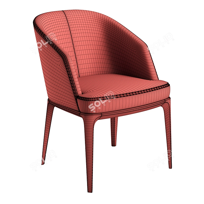 Pace M Ergo Chair 3D model image 5