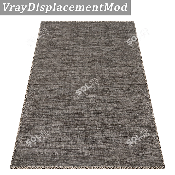 Luxury Carpet Set with High-Quality Textures 3D model image 3