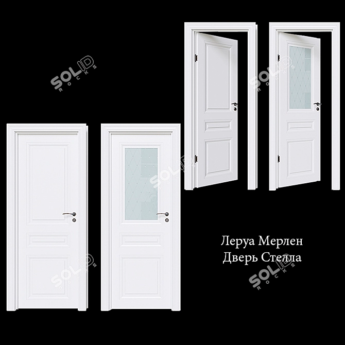 Lerua Merlen Interior Doors 3D model image 8