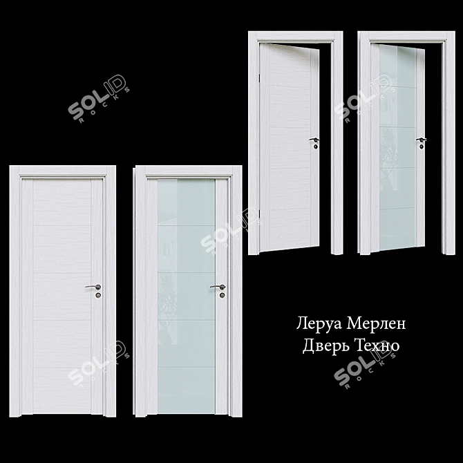 Lerua Merlen Interior Doors 3D model image 9