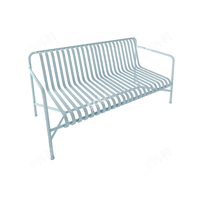 Contemporary Lounge Sofa for Ultimate Comfort 3D model image 4