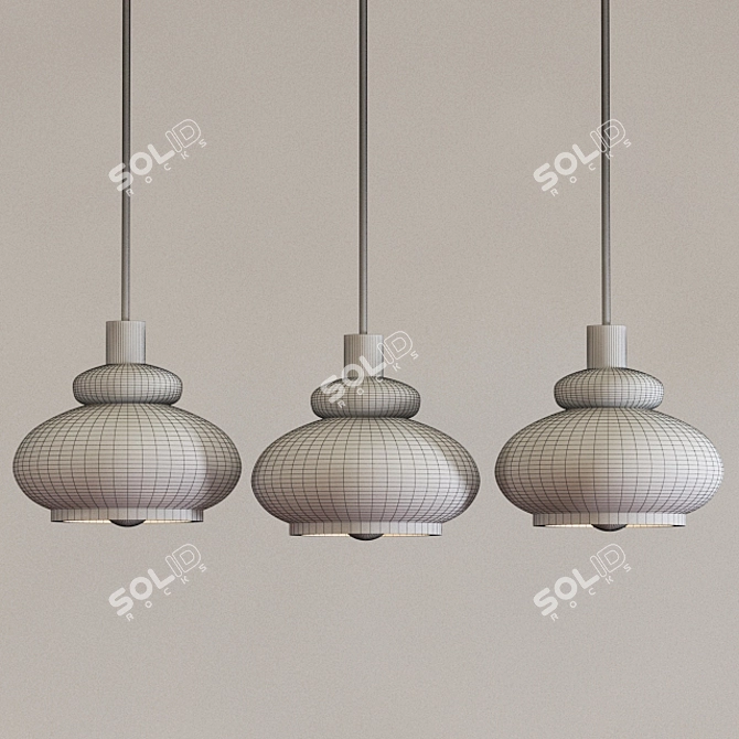 Modern Lamp Design 3D model image 5