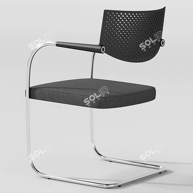 Modular Office Furniture Set 3D model image 4