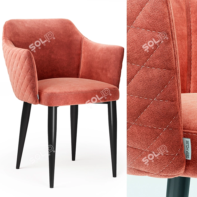 Deephouse Brooklyn Chair 3D model image 2