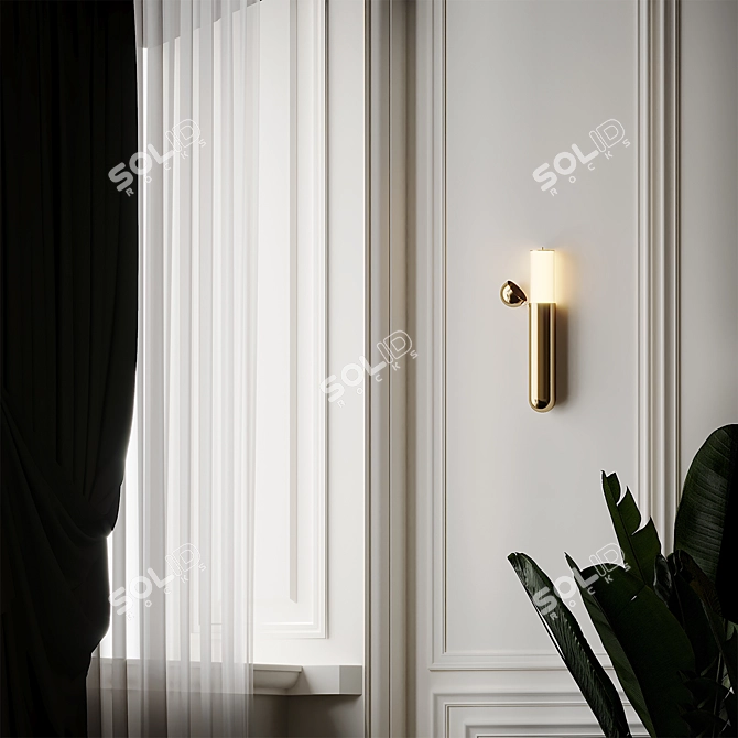 DCW ISP WALL LAMP by Dopo Domani - Sleek and Stylish Lighting Solution 
Elegant Lighting Fixture for Your Space 3D model image 4