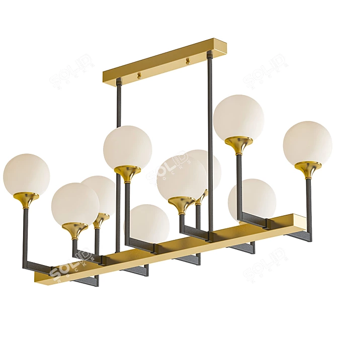 Modern Chandelier Collection 48 3D model image 2