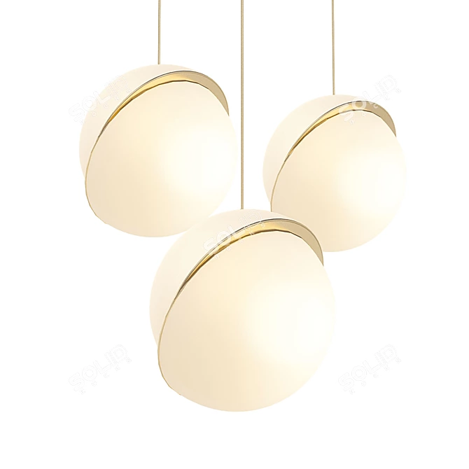 Modern Chandelier Collection 48 3D model image 5