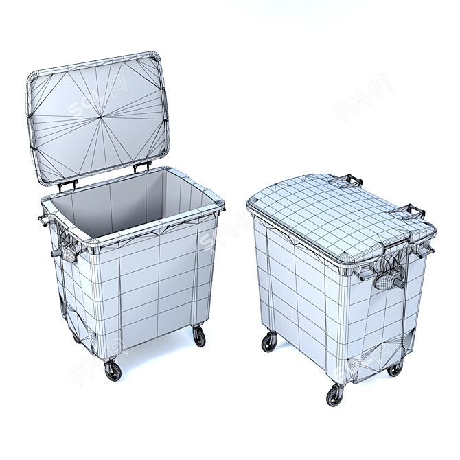 Versatile 2016 Container 3D model image 3