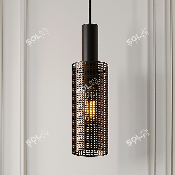 Modern Elegance: Rubn Vouge Pendant 3D model image 3