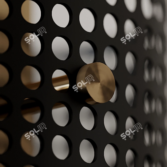 Modern Elegance: Rubn Vouge Pendant 3D model image 4