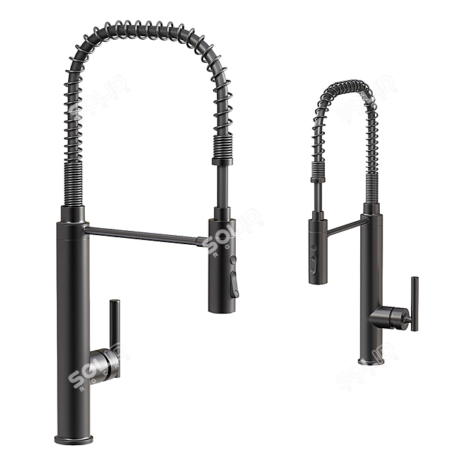 Sleek and Powerful: Kohler Purist Faucet 3D model image 1