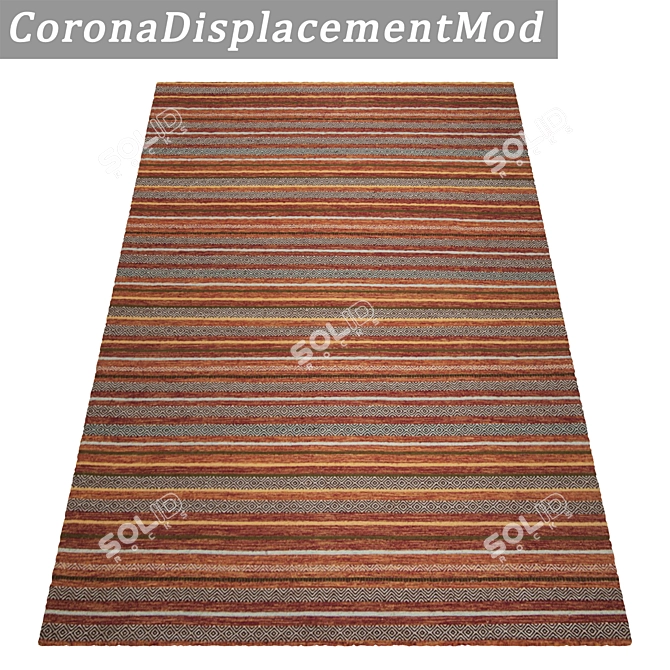 Luxury Carpet Set - High-Quality Textures 3D model image 4