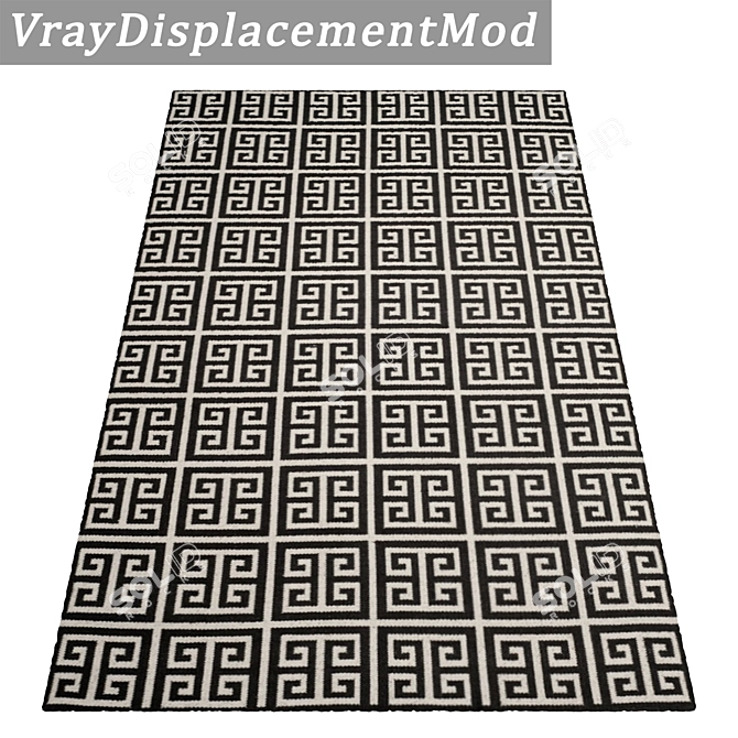 High-Quality Carpet Set 3D model image 3