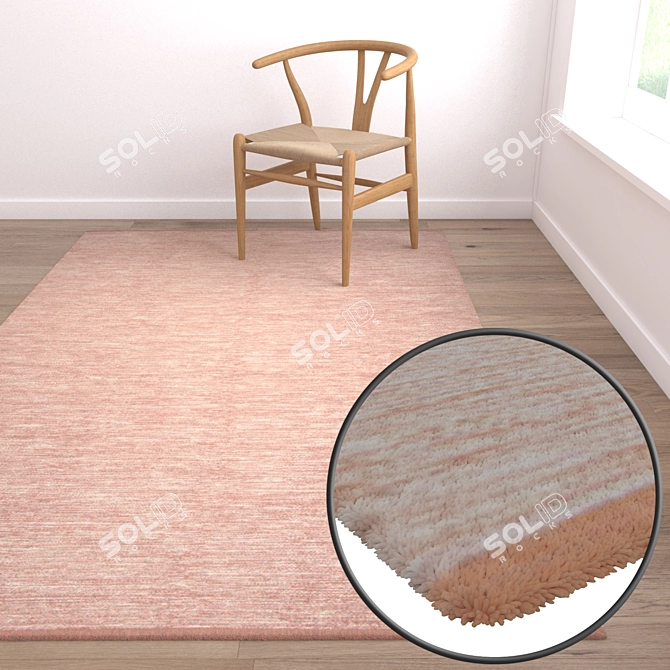 Luxury Carpet Set 272 3D model image 5