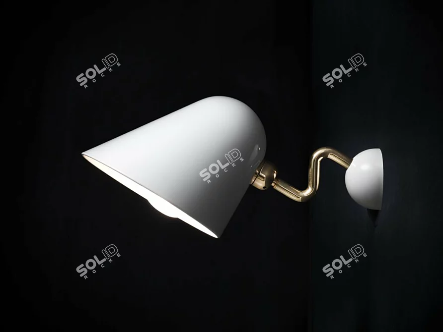 Elegant TATO Italia Wall Sconce 3D model image 3