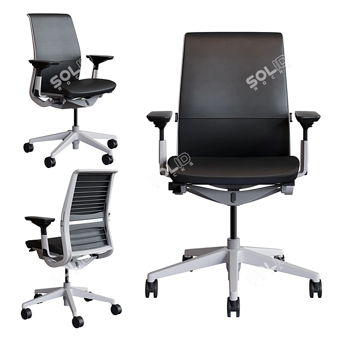 Steelcase Think Office Chair 3D model image 2