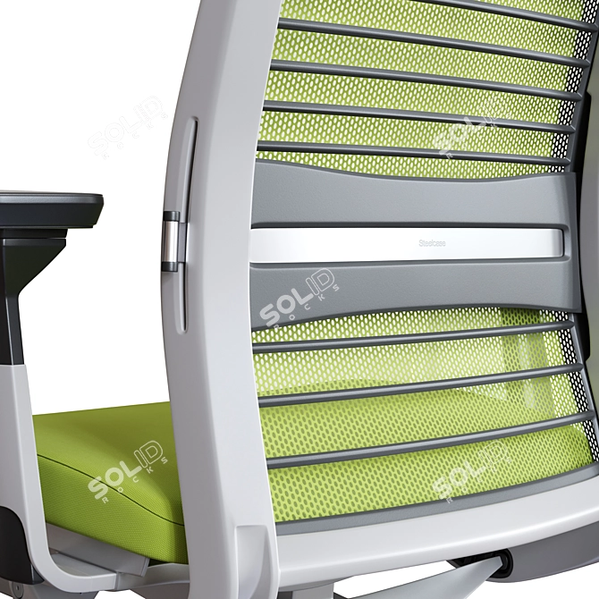 Steelcase Think Office Chair 3D model image 5