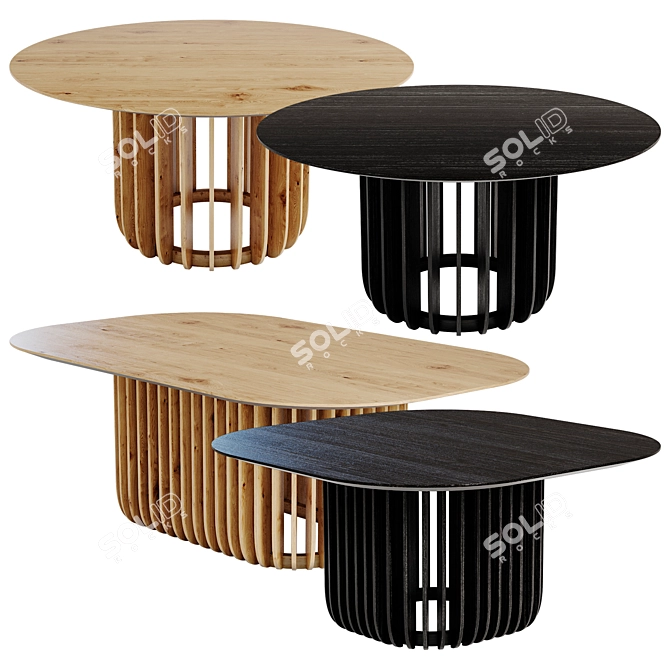 Miniforms Juice: Stylish Configurable Table 3D model image 1