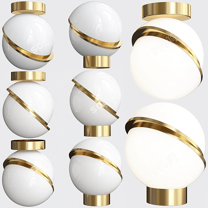 Lee Broom Mini Crescent Set 3D model image 2