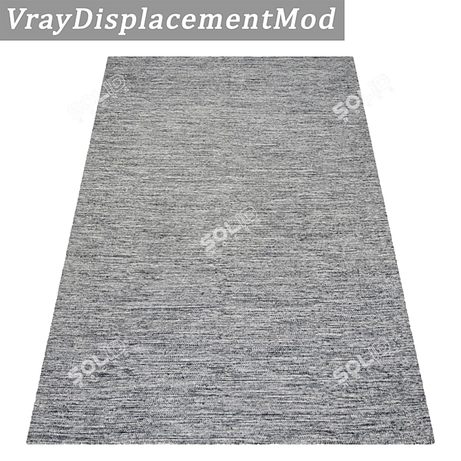 Title: Luxury Textured Carpet Set 3D model image 3