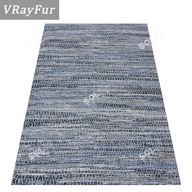 Luxury Carpet Set: High-Quality Textures, Multiple Variations 3D model image 5