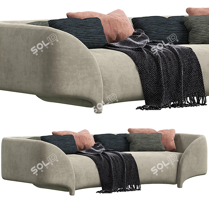 Vincenzo de Cotiis 330cm Modern Table 3D model image 3