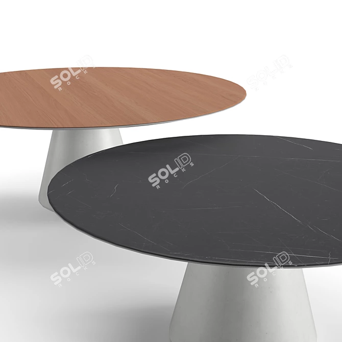 Madrid Coffee Table: Stylish and Versatile 3D model image 3