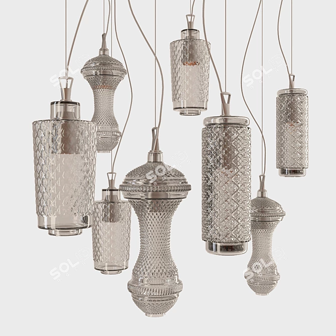 Ceraunavolta: Stylish Indoor Suspensions 3D model image 1