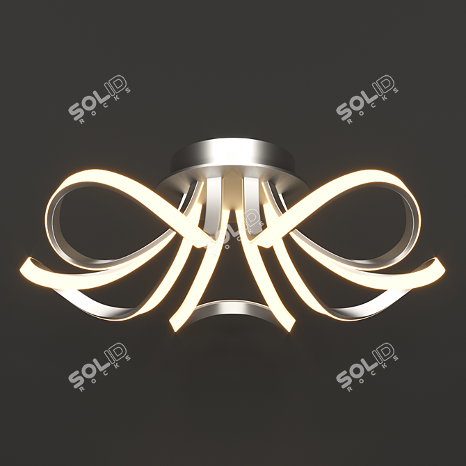 KNOT LED Ceiling Lamp 6037K/6037 - Dimmable, 4800Lm 3D model image 1