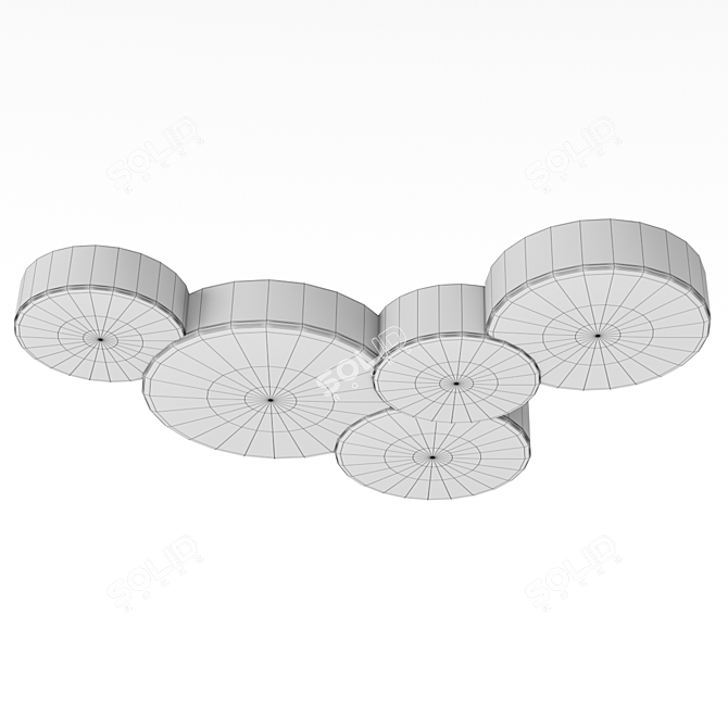 Lunas 5768 Om LED Ceiling Lamp 3D model image 2