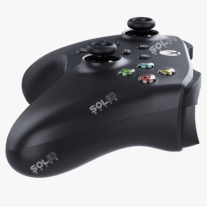 Next-Gen Gaming Controller: Xbox Series X 3D model image 4