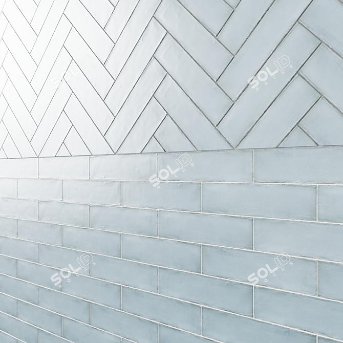 Colonial Matt Wall Tile Collection 3D model image 5