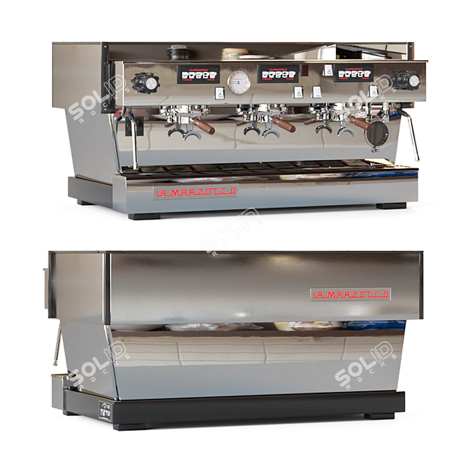 La Marzocco Linea Classic Espresso Machine 3D model image 12